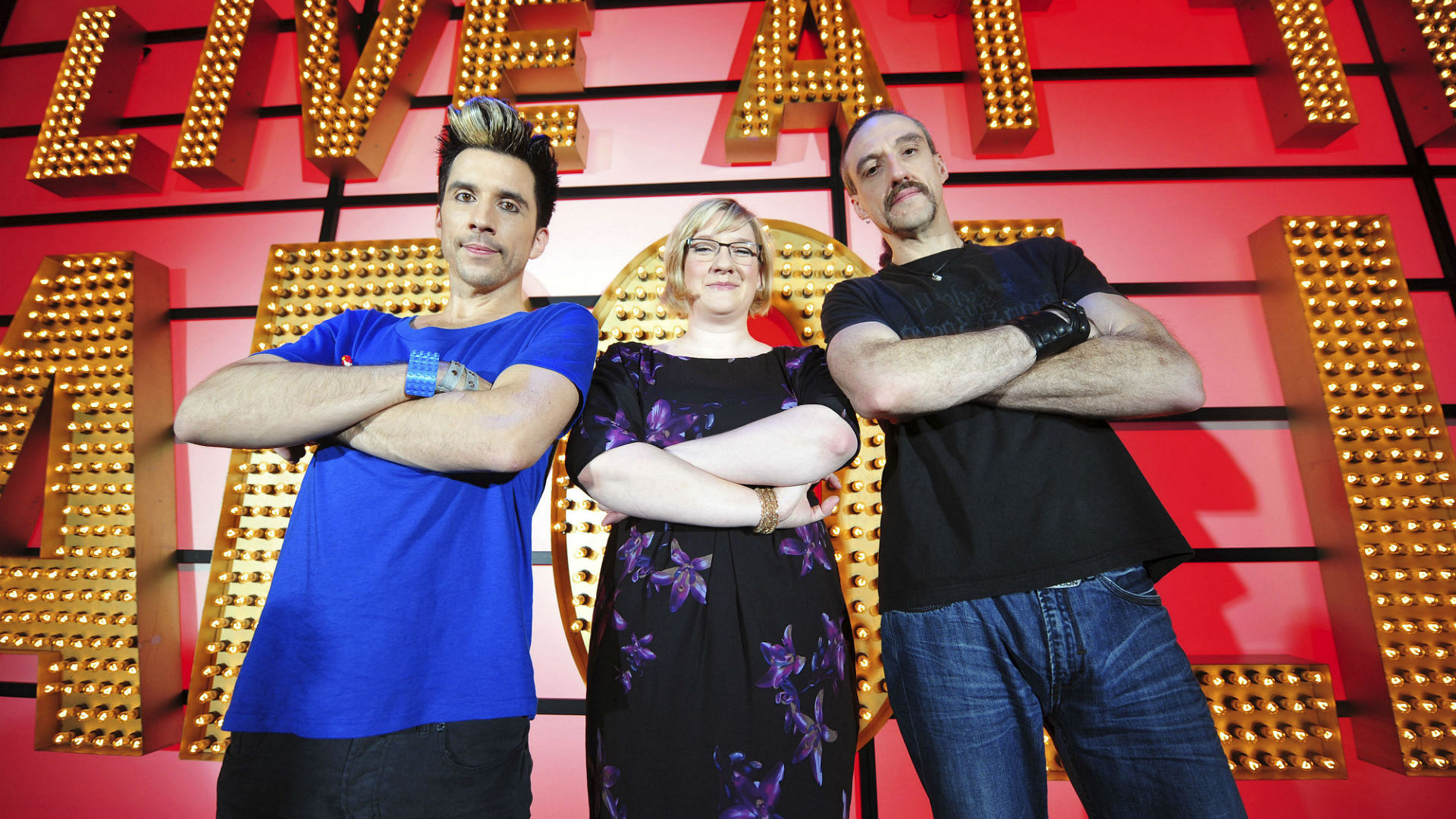 Sarah Millican, Steve Hughes, Russell Kane