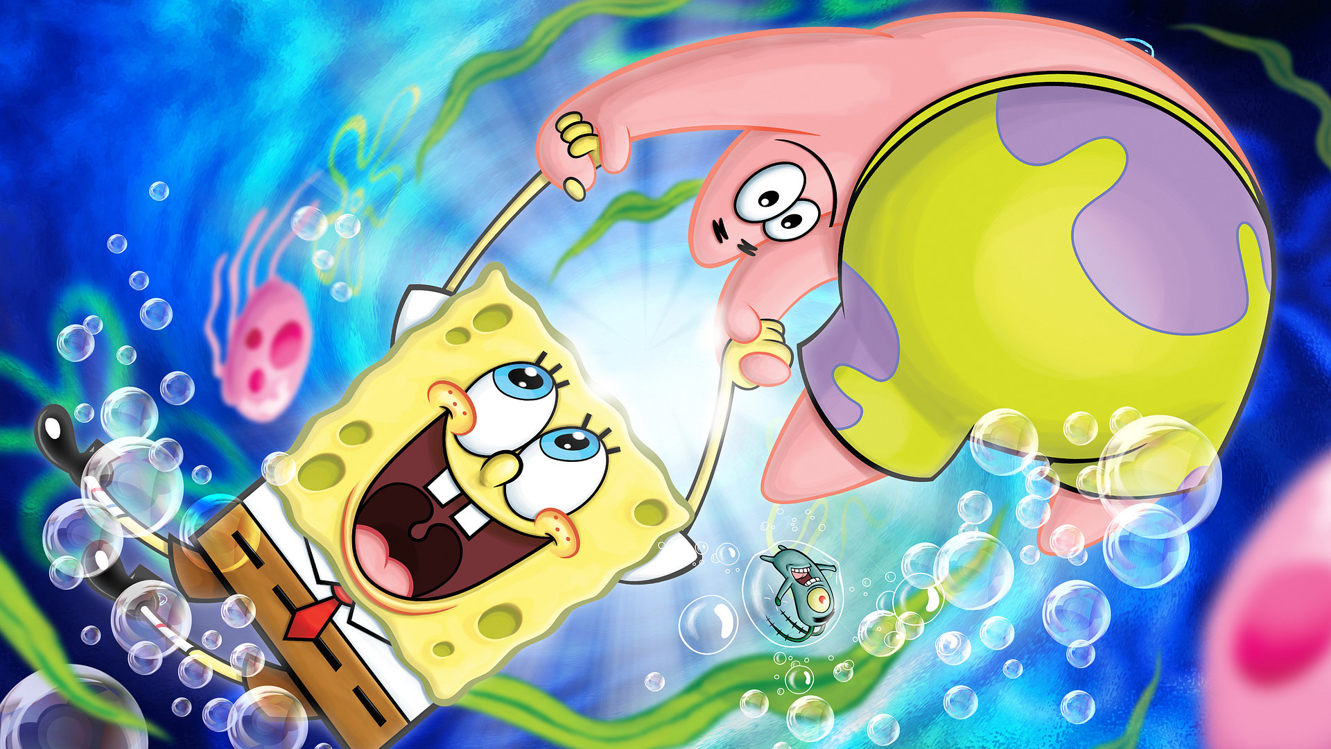 Big Bad Bubble Bass. Sea-Man Sponge Haters Club