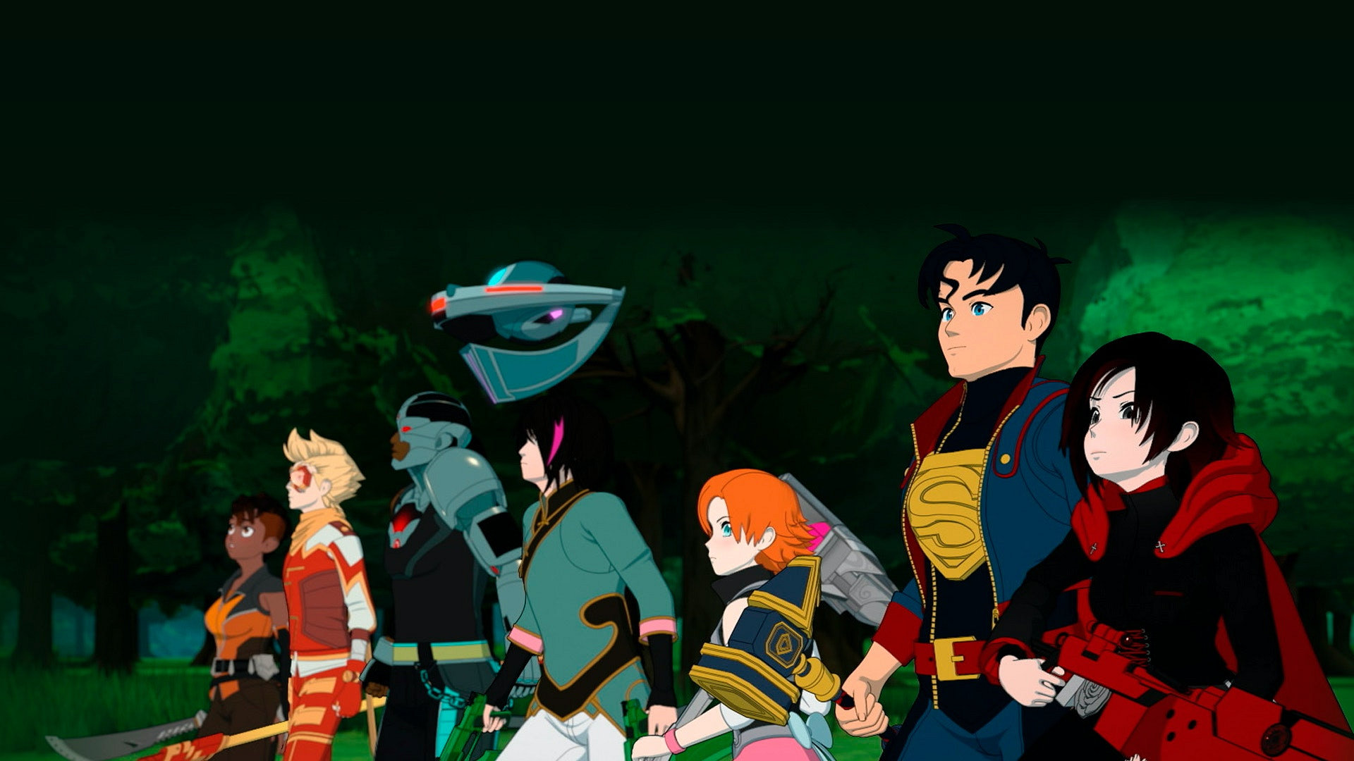 Justice League x RWBY: Super Heroes and Huntsmen Part One