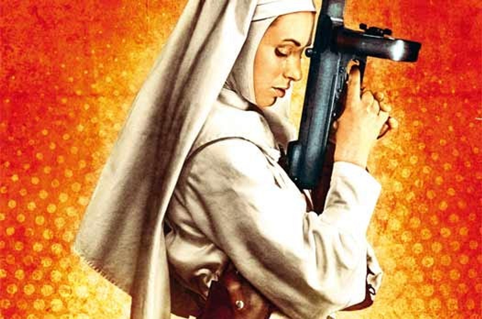 Nude nuns with big guns