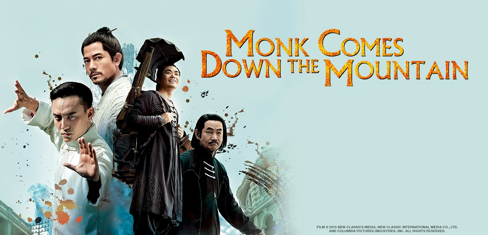 Monk comes down the Mountain