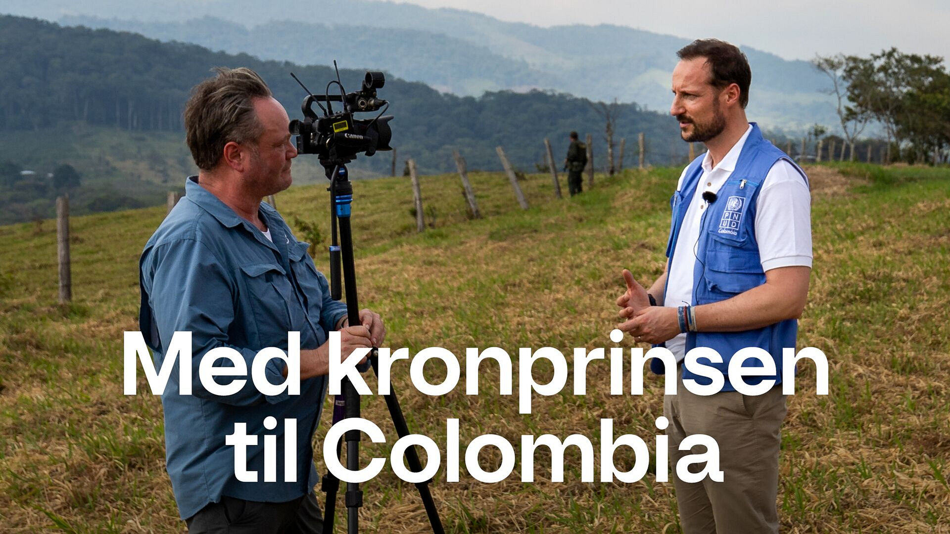 Med kronprinsen til Colombia