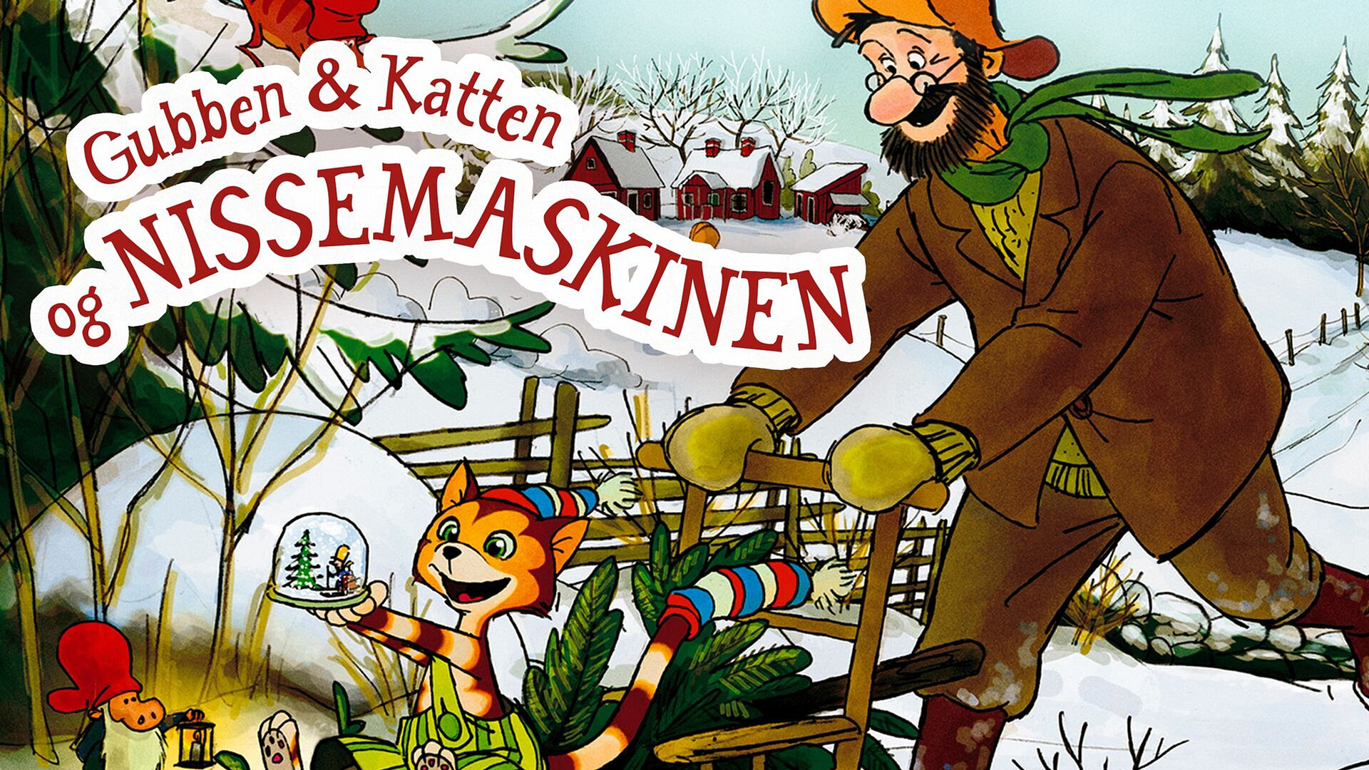 Gubben og katten - Nissemaskinen (Norsk tale)