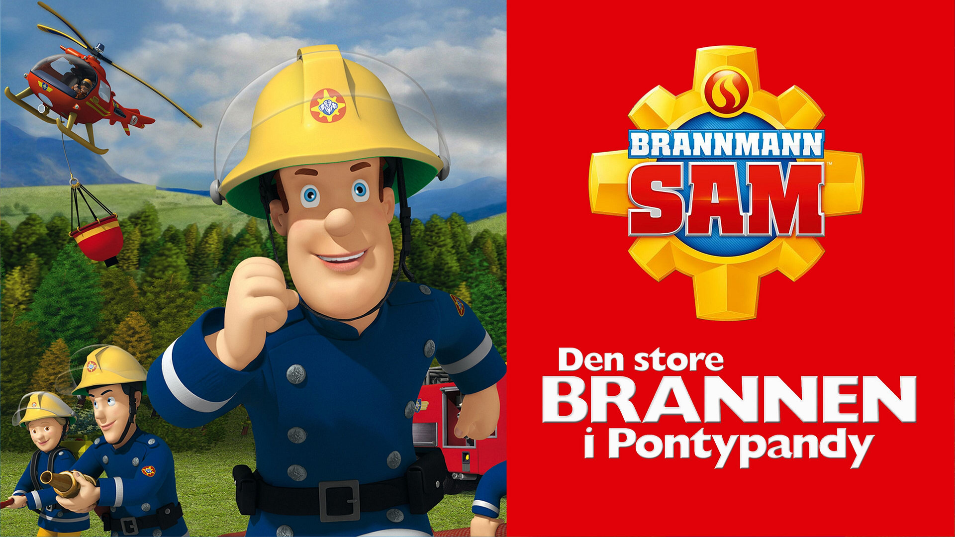 Brannmann Sam - Den store brannen i Pontypandy (Norsk tale)