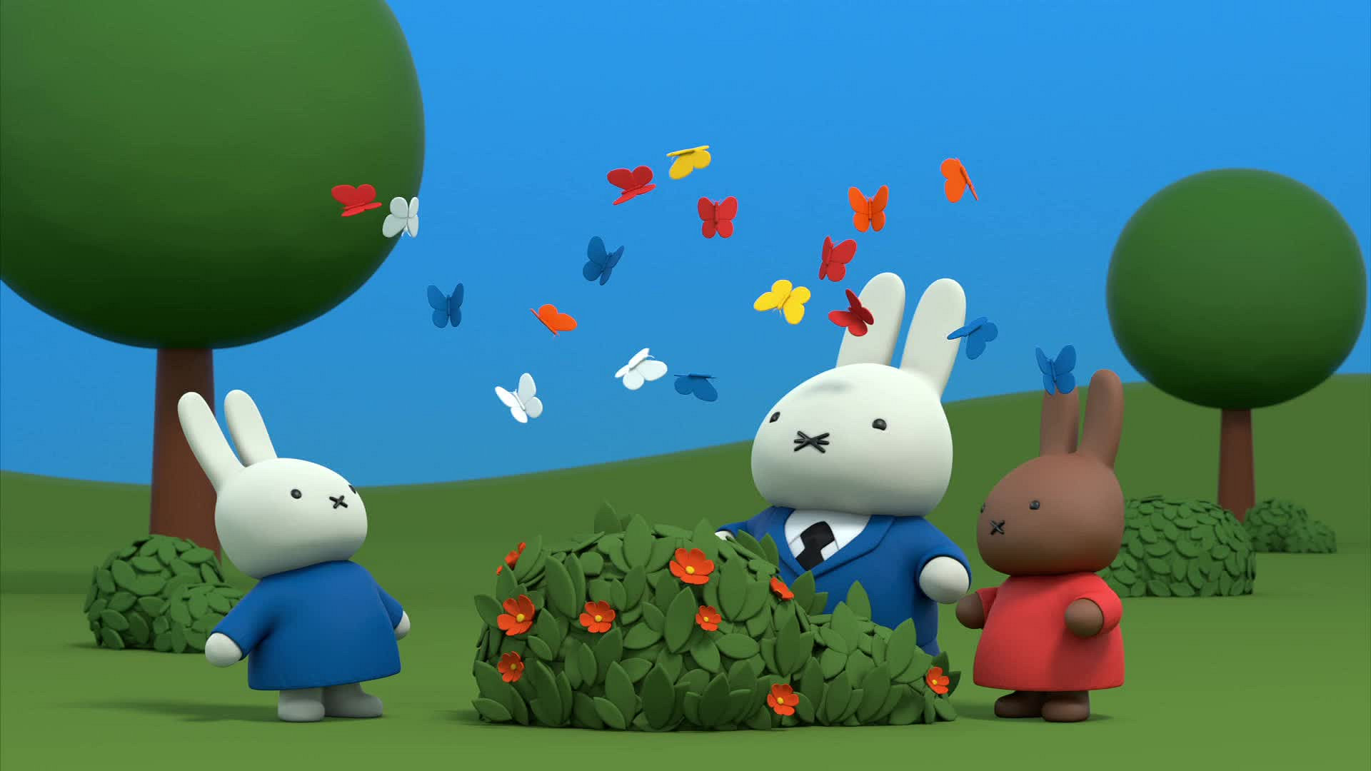 Miffy Og Sommerfuglen!