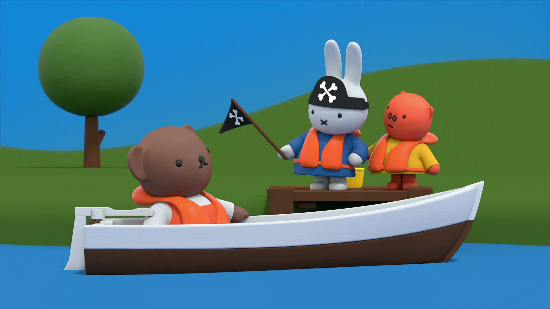 Sjørøver Miffy!