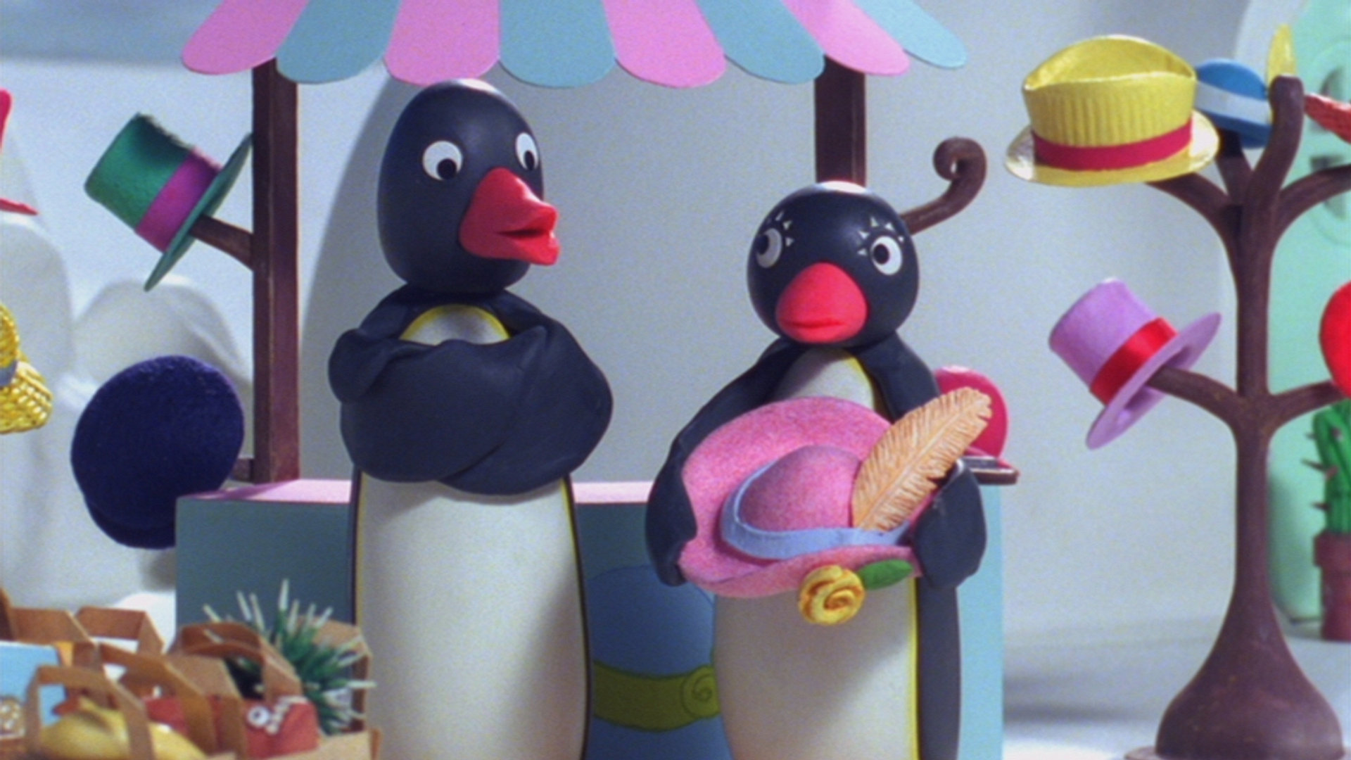 Pingu keramikkfigur