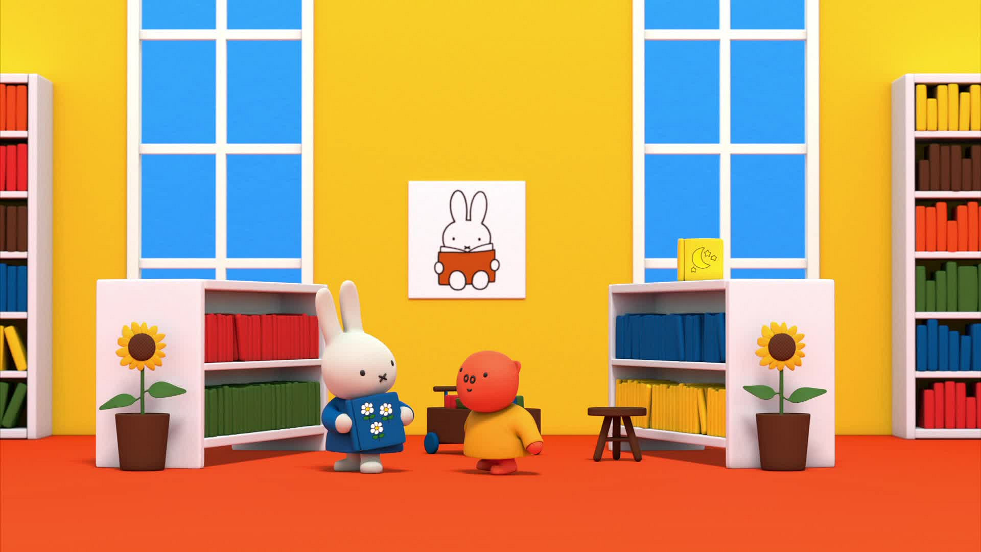 Miffy Drar På Biblioteket!