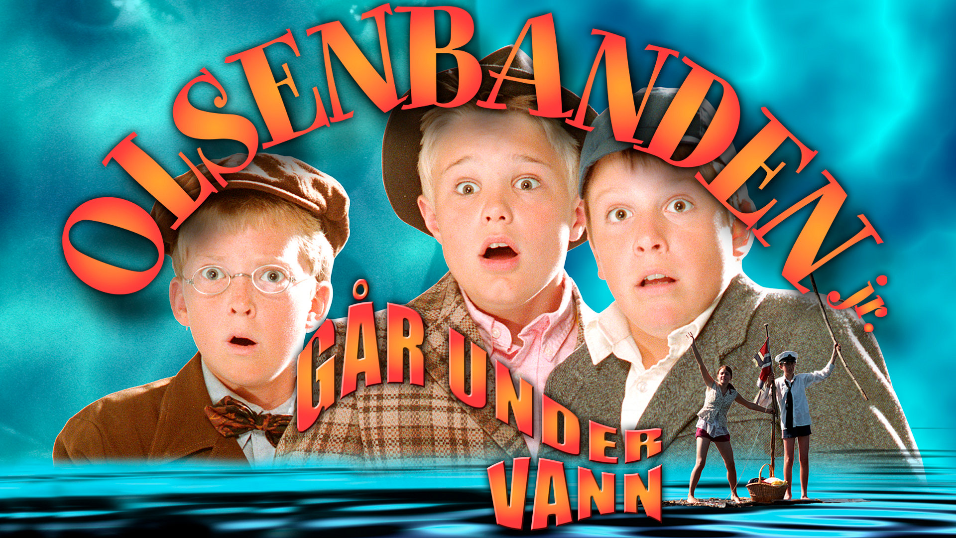 Olsenbanden jr. går under vann