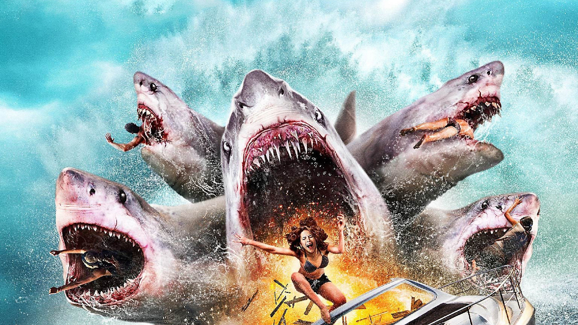 6-Headed Shark Attack